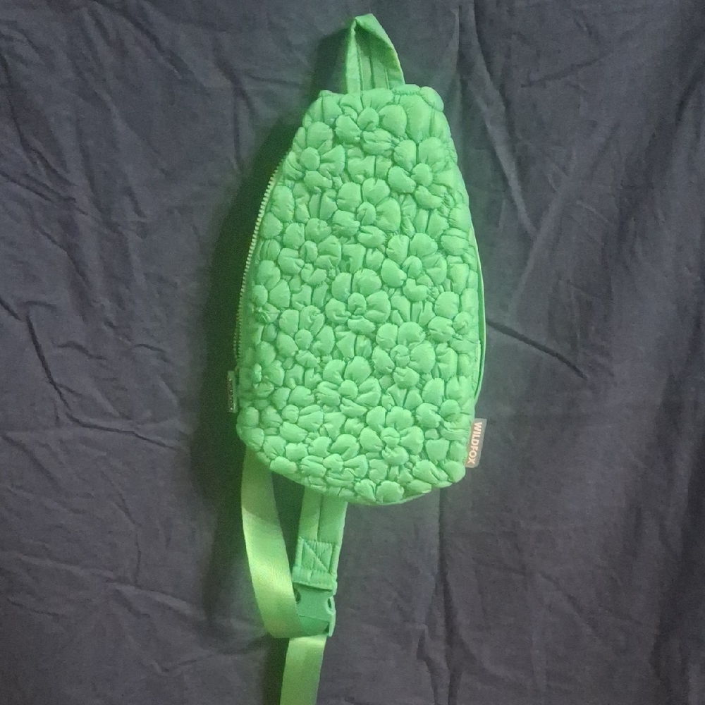 Wildfox Vibrant Green Floral Backpack